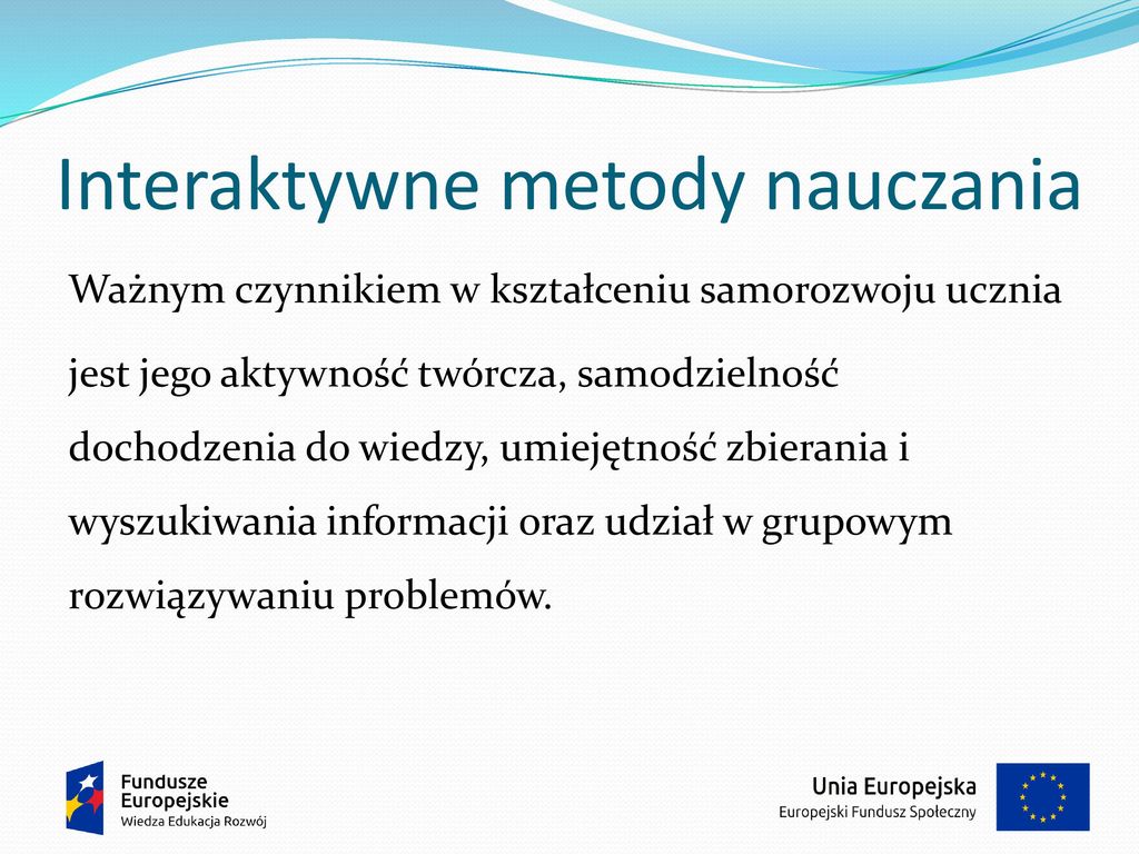 Interaktywne Metody Nauczania Ppt Pobierz